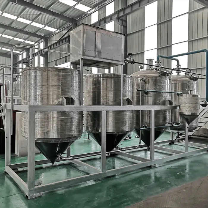 Four Tank Refinery Equipment Four Tank Refinery Equipment
