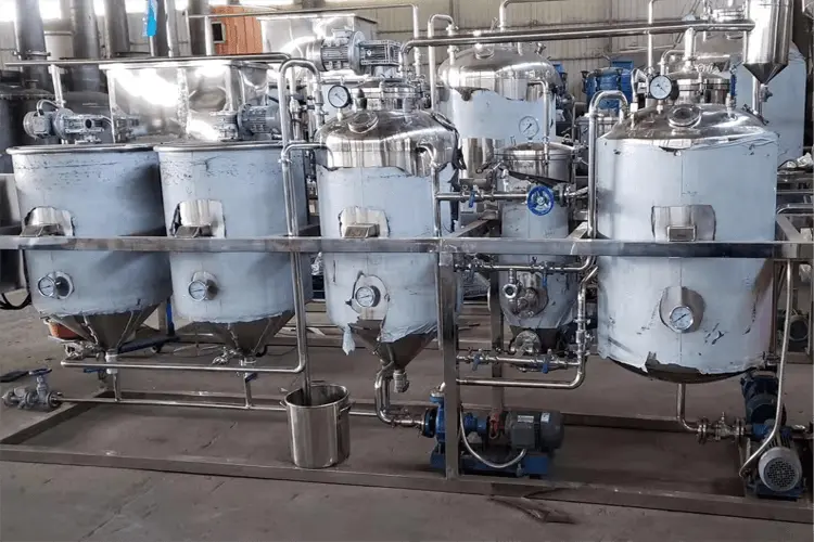 Five Tank Refinery Equipment