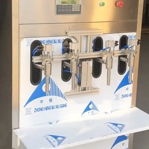 Fully Automatic Four Head Filling Machine
