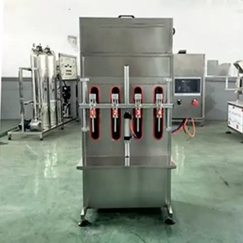 Fully Automatic Four Head Filling Machine
