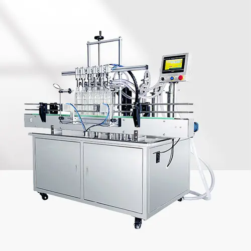 Six Head Self-flowing Liquid Filling Machine Six Head Self-flowing Liquid Filling Machine