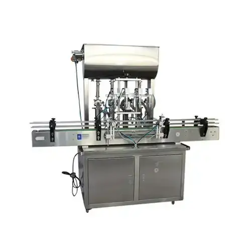 Six Head Self-flowing Liquid Filling Machine