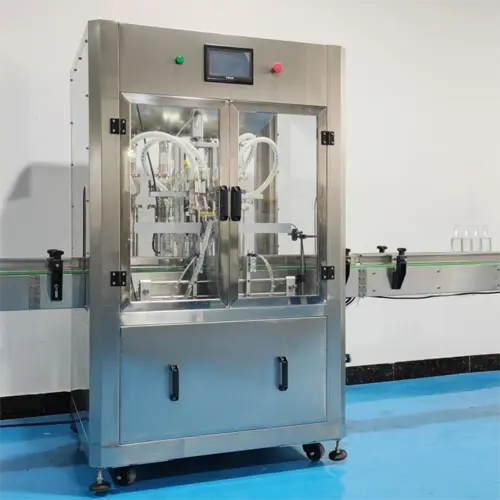Four Head Flowmeter Linear Filling Machine