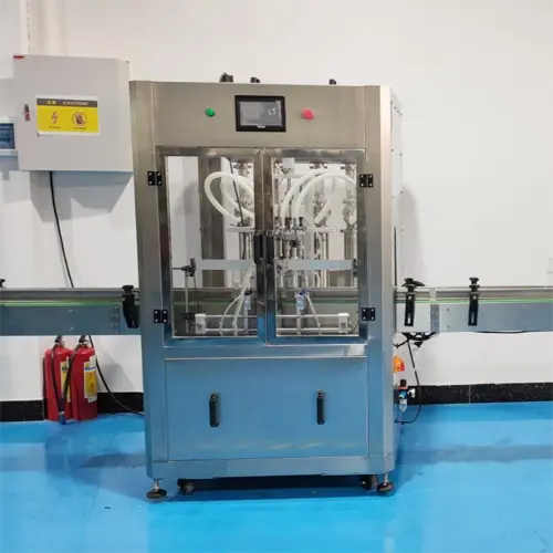 Four Head Flowmeter Linear Filling Machine Four Head Flowmeter Linear Filling Machine