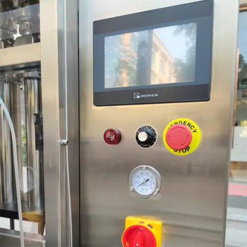 Four Head Flowmeter Linear Filling Machine