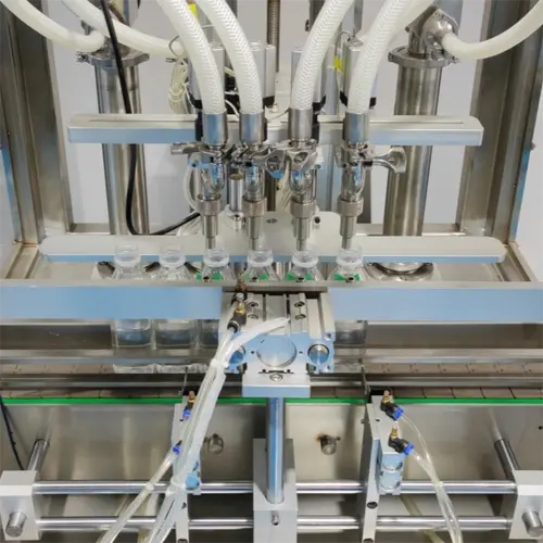 Four Head Flowmeter Linear Filling Machine