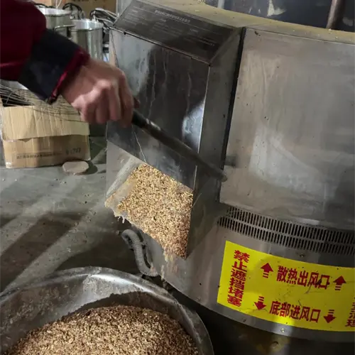 Electromagnetic Flat Bottom Roasting Machine