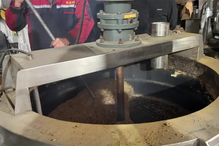 Electromagnetic Flat Bottom Roasting Machine