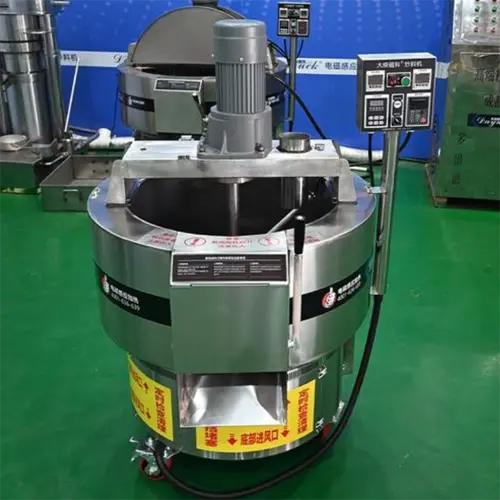 Electromagnetic Flat Bottom Roasting Machine