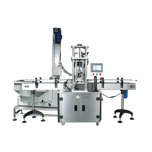 Fully Automatic Four-wheel Clamping Screw Capping Machine
