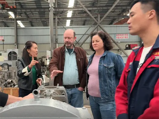 South African Client Visits Lewin Factory, Signs Deal for Two Full Oil Production Lines