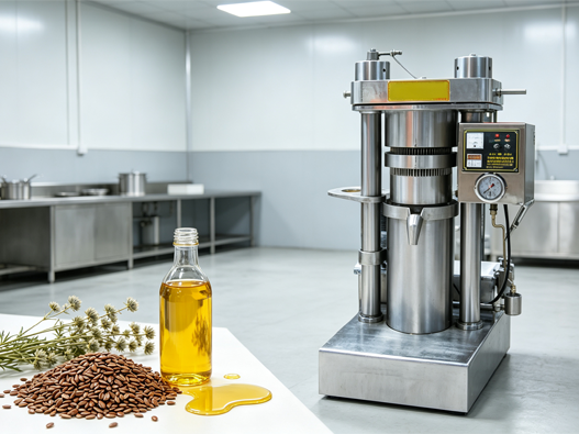 How to clean the pressing chamber on 6YY-300 after use?