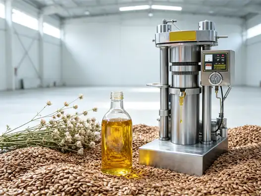 Can 6YY-300 process flaxseed without heating?